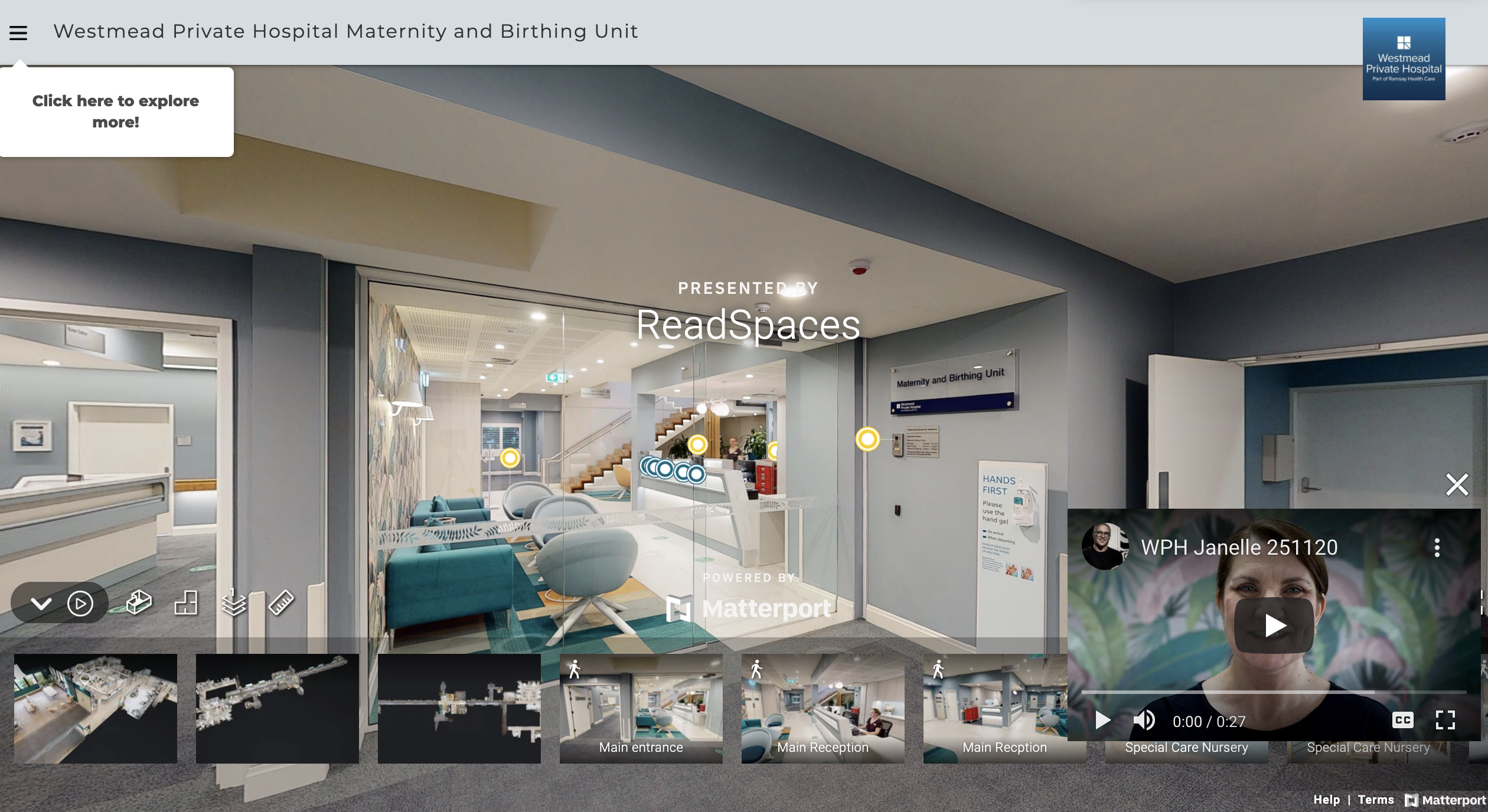ReadSpaces Virtual Tour - Westmead Hospital
