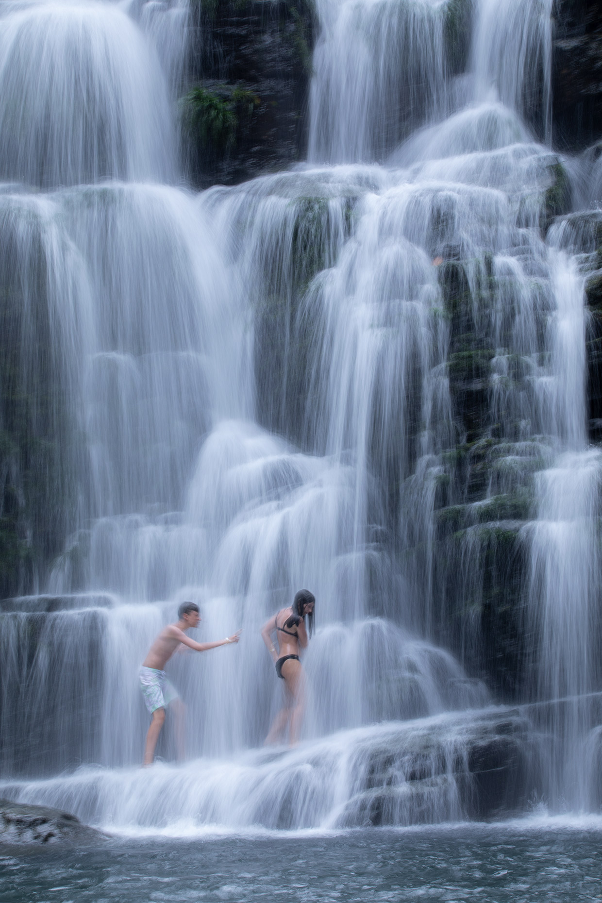 Nauyaca waterfalls in Costa Rica